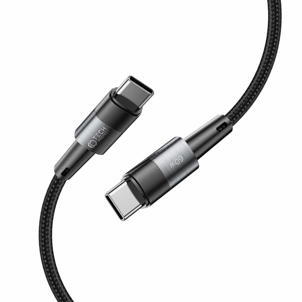 TECH-PROTECT ULTRABOOST TYPE-C- TYPE-C KABEL PD60W/3A 200CM SIV