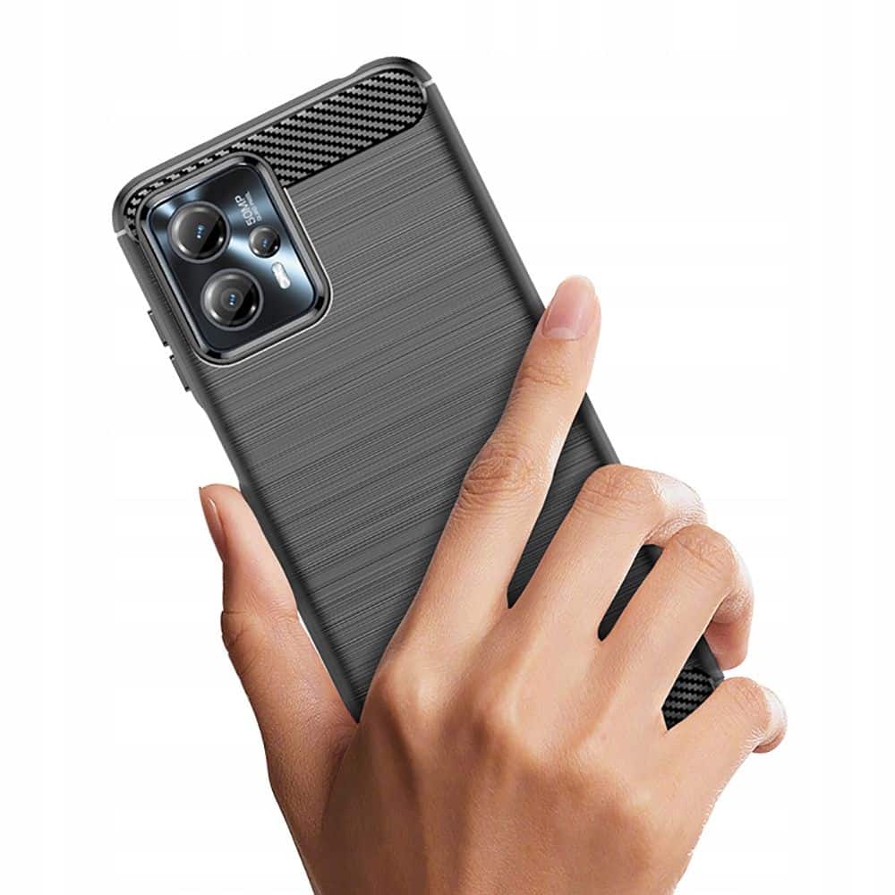 TECH-PROTECT TPUCARBON POUZDRO PRO MOTOROLU MOTO G13 / G23 černé
