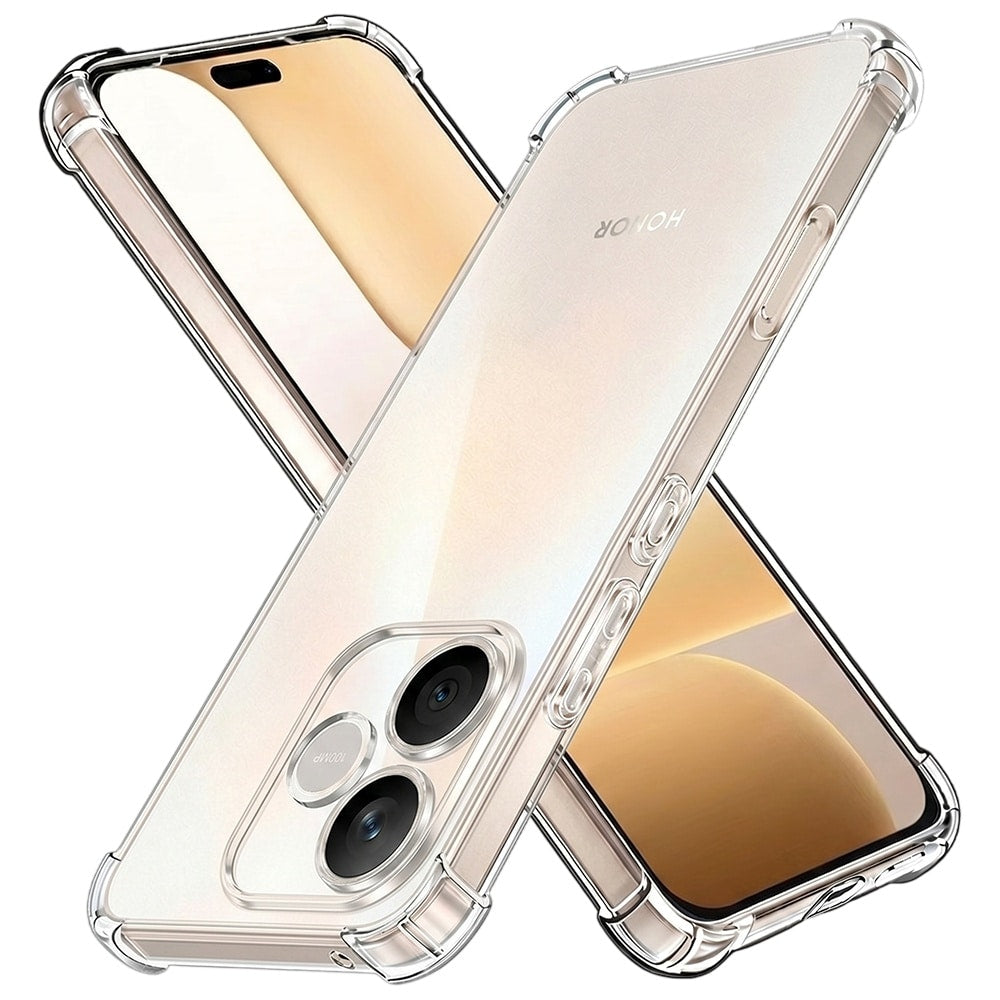 Techsuit Shockproof Clear Silicone prozirna maskica otporna na udarce za Honor 600 Lite