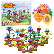 Kockice za slaganje "Kreativni vrt" sa 148 elemenata - šareni