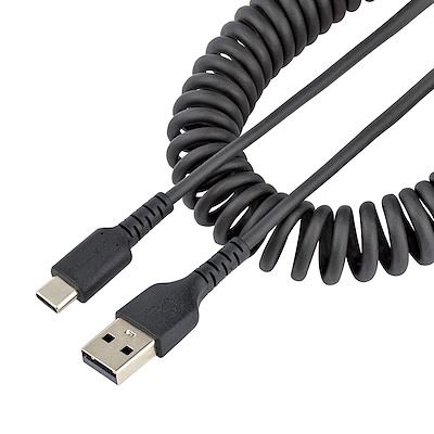StarTech.com R2ACC-1M-USB-CABLE USB kabel USB 2.0 USB A USB C Crno