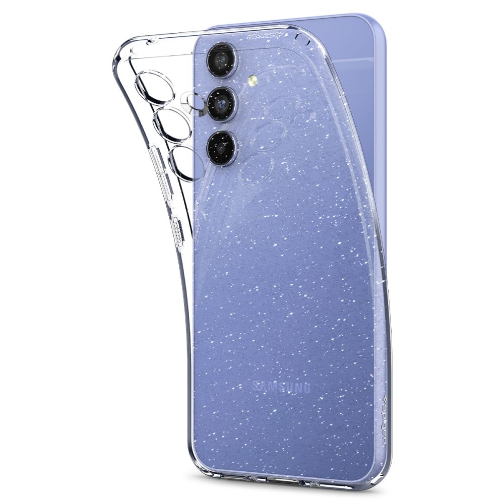 Spigen - Liquid Crystal Glitter kryt pro Samsung Galaxy A54 - Crystal Quartz