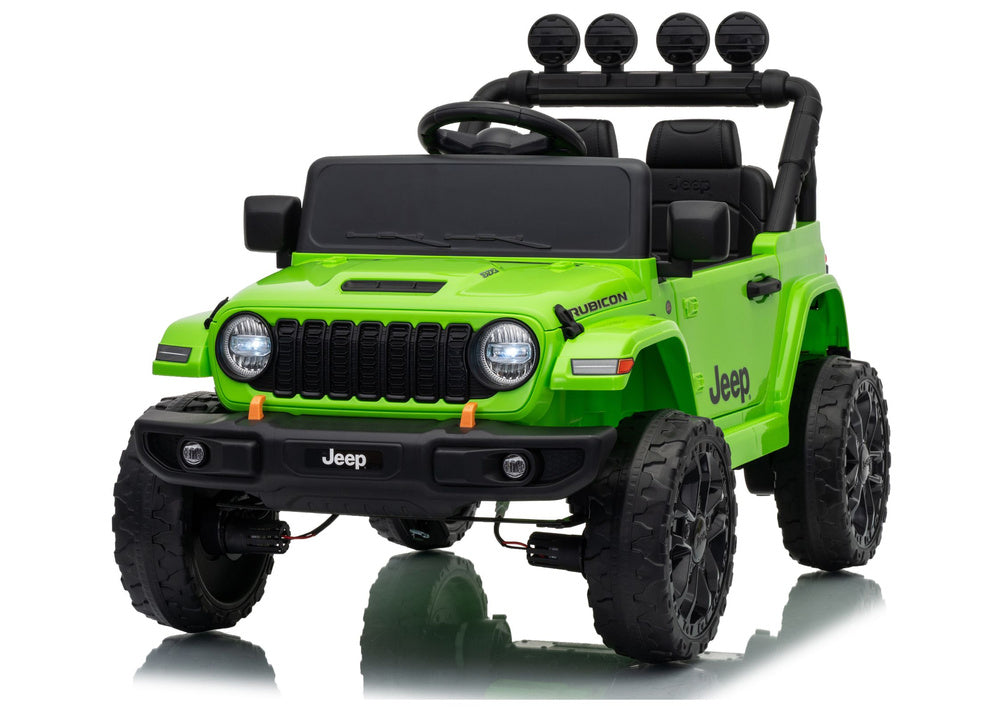 Jeep Rubicon DK-JWR558 24V Green Battery-Powered Vehicle