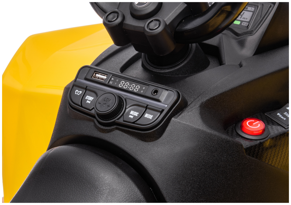 Quad na akumulator DK-CA002 4x4 - Žuti