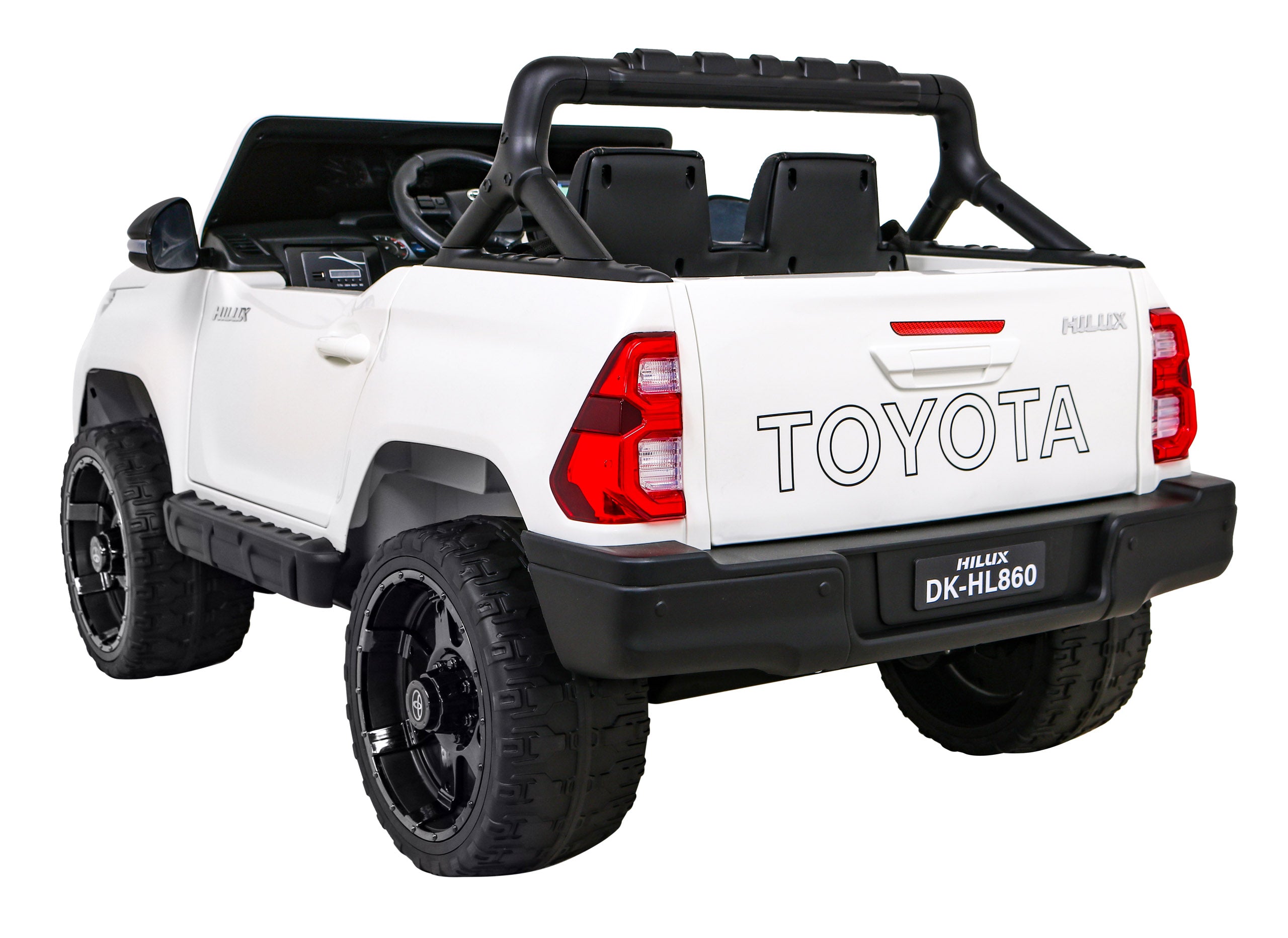 Licencirani auto na akumulator Toyota Hilux 4x4 - bijeli