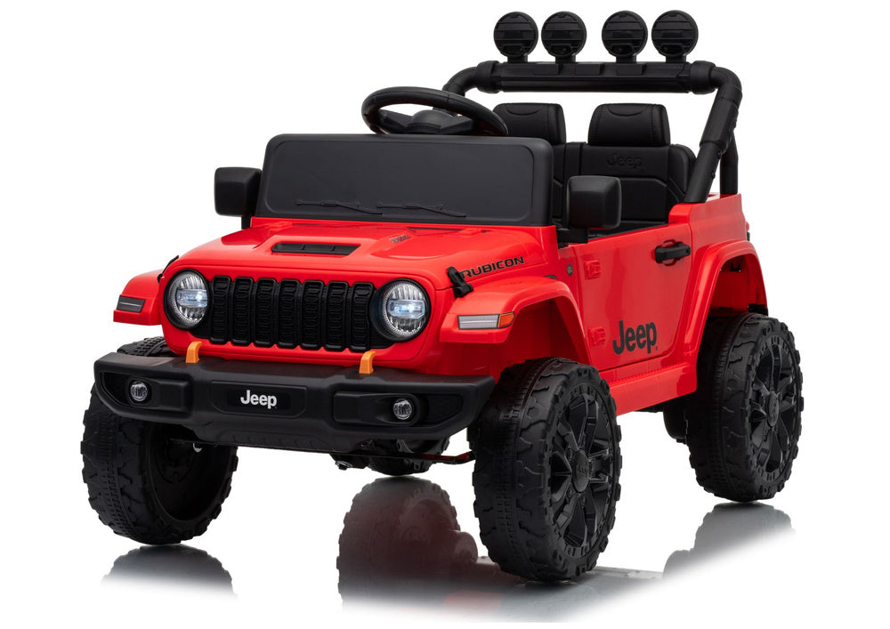 Jeep Rubicon DK-JWR558 24V Red Battery-Powered Vehicle