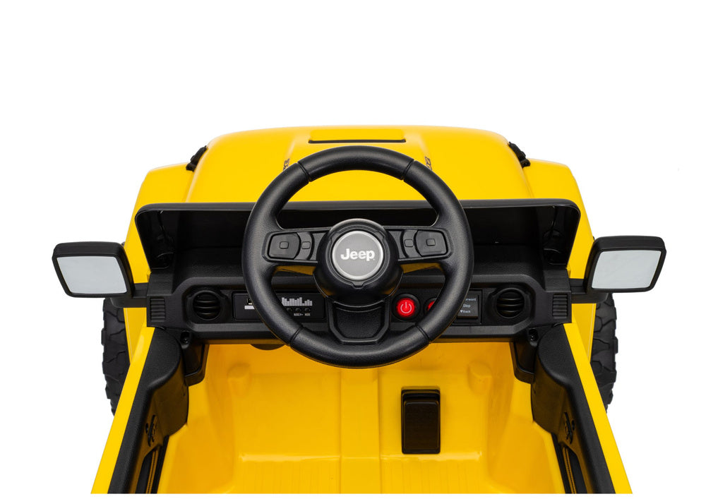 Jeep Rubicon DK-JWR558 24V Yellow Battery-Powered Vehicle