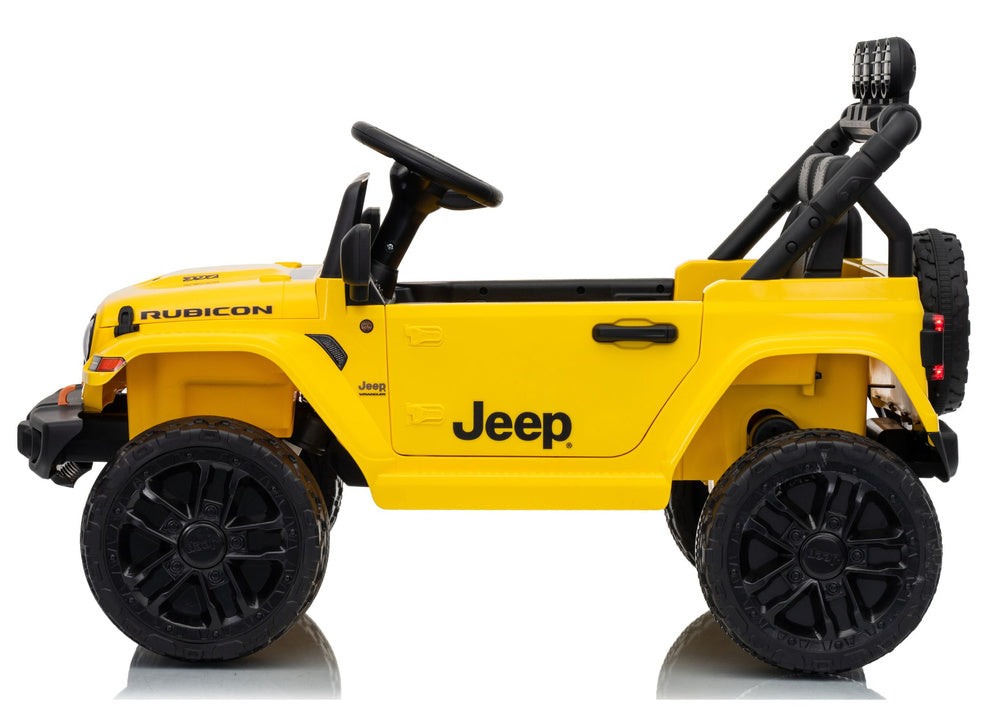 Jeep Rubicon DK-JWR558 24V Yellow Battery-Powered Vehicle