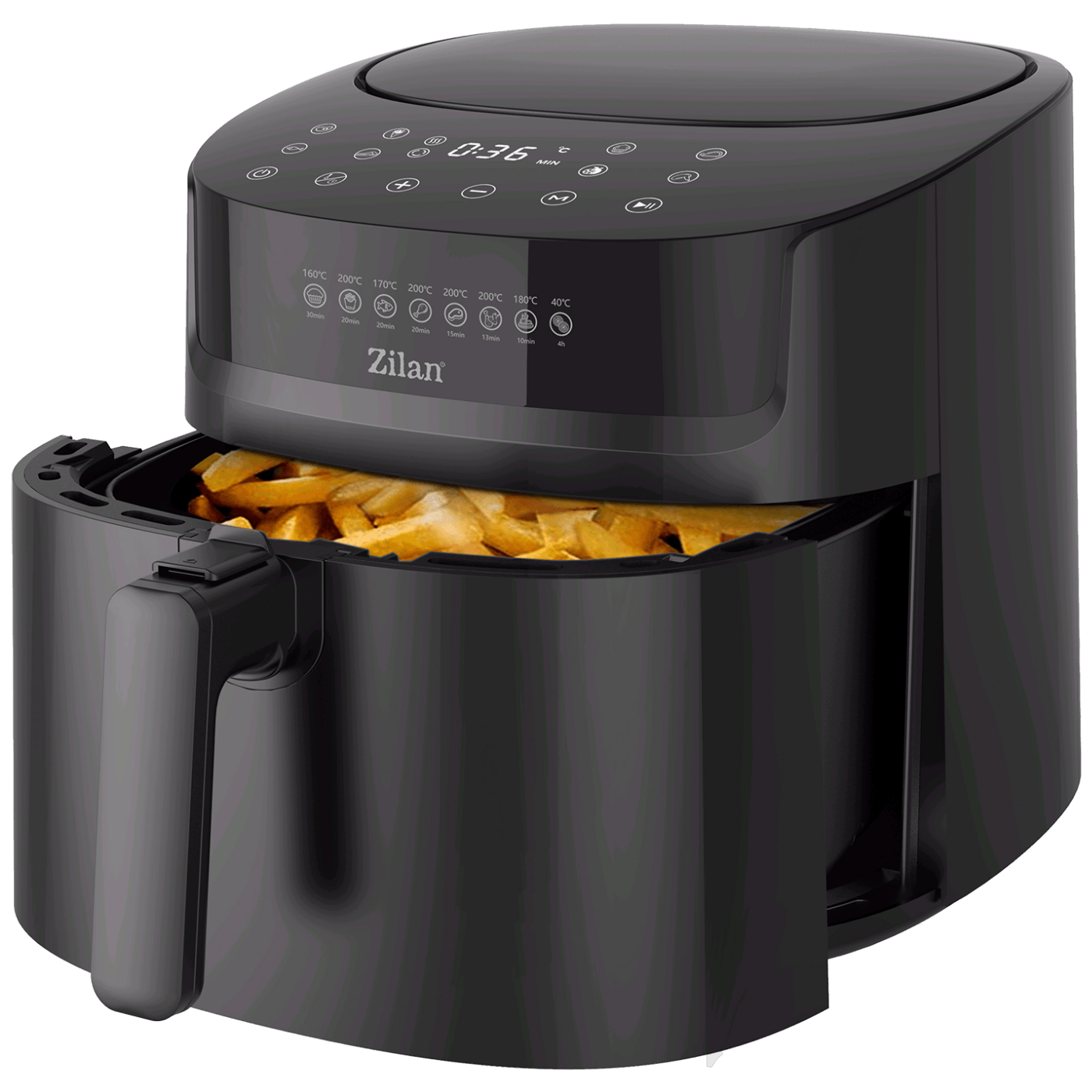 Zilan Friteza na vrući zrak, 1800 W, XL zapremina posude 6.5 lit. - ZLN7999