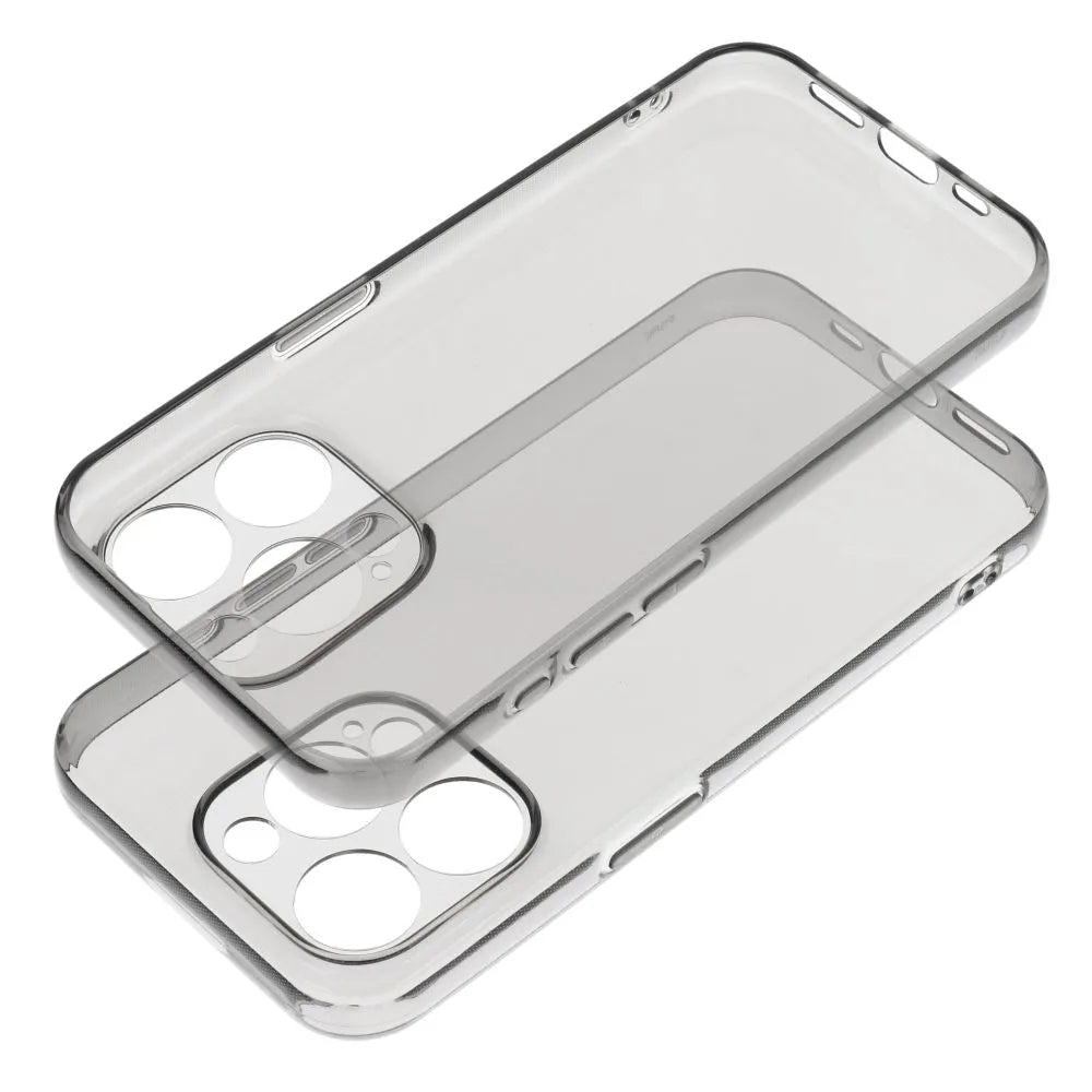 1.5mm BOX PREMIUM kryt na iPhone 13 Pro černý průhledný
