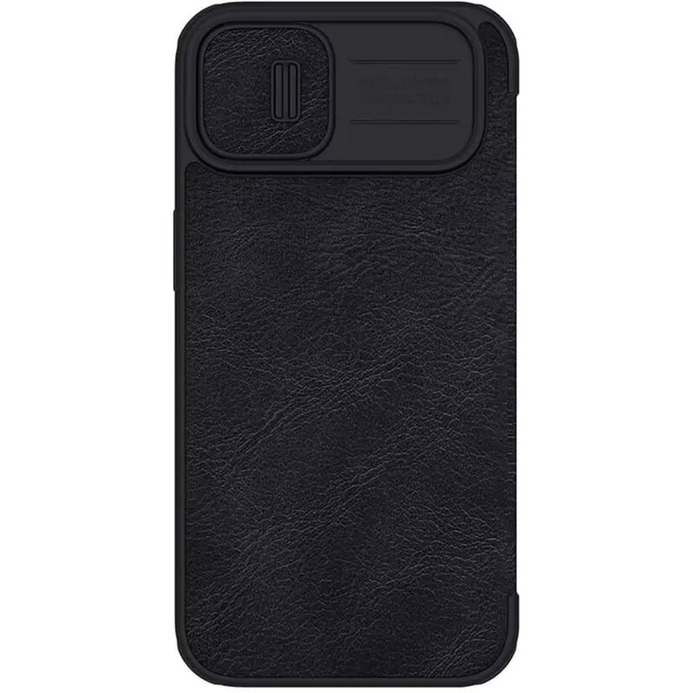 Nillkin - Qin kožené pouzdro PRO pro iPhone 13 / 14 - černé