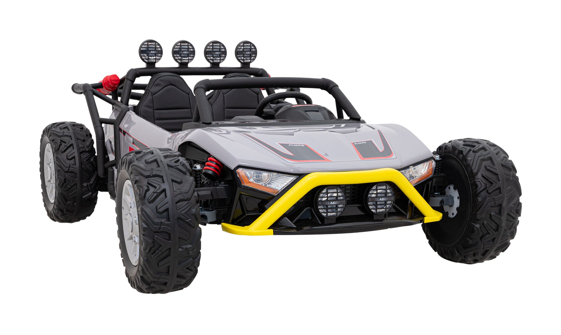 Buggy na akumulator Racing 5 - dvosjed - sivi