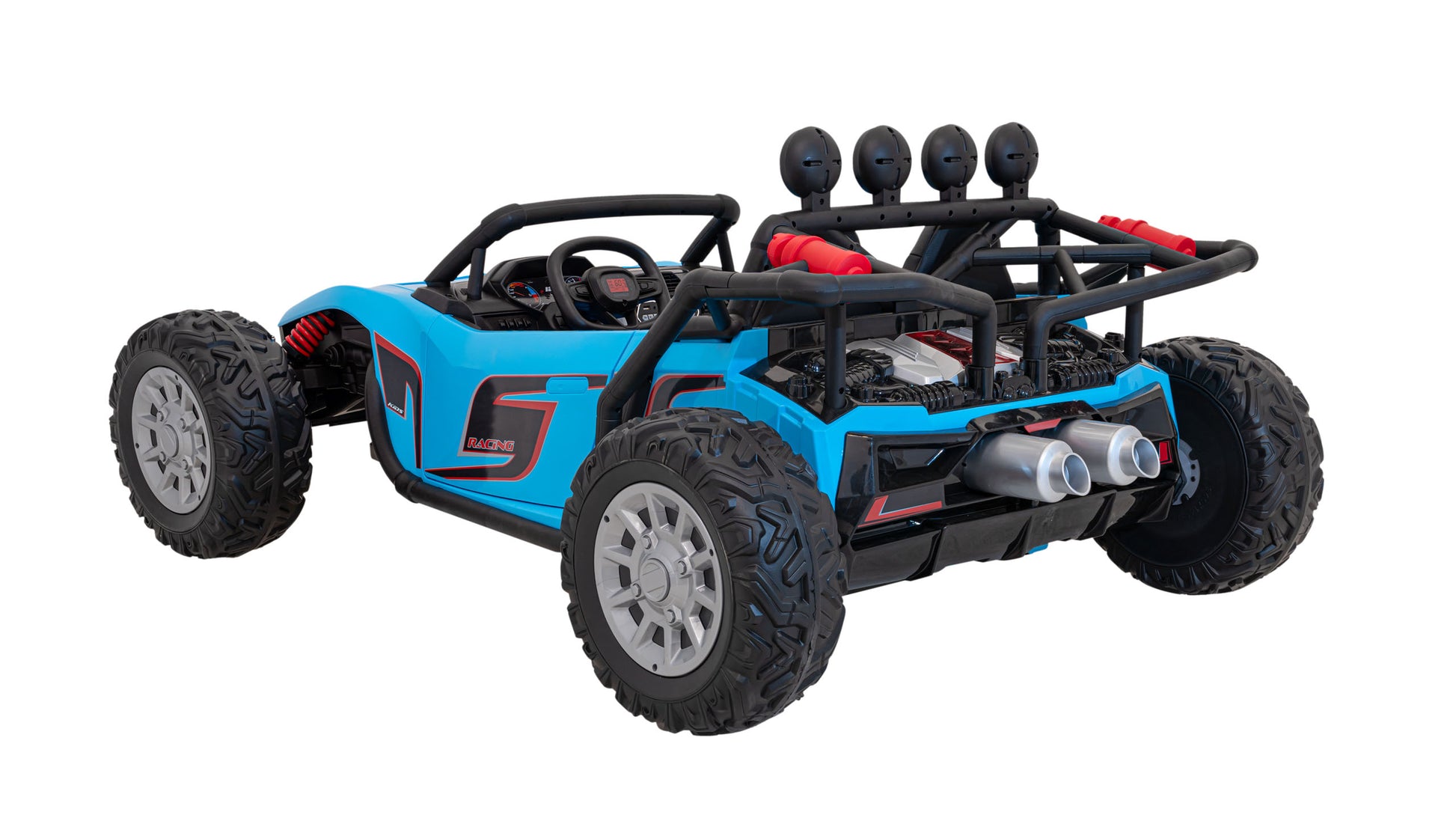 Buggy na akumulator Racing 5 - dvosjed - plavi