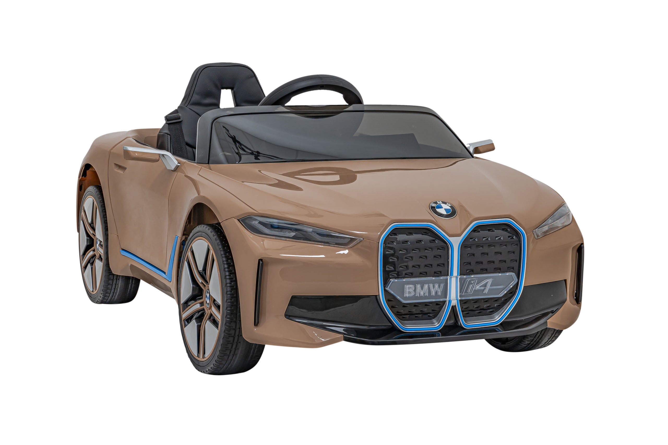 Licencirani auto na akumulator BMW i4 – zlatni
