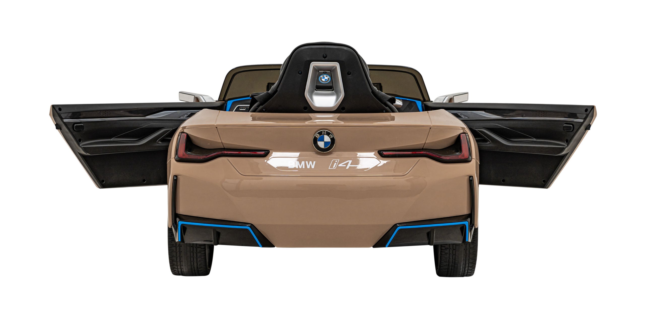 Licencirani auto na akumulator BMW i4 – zlatni