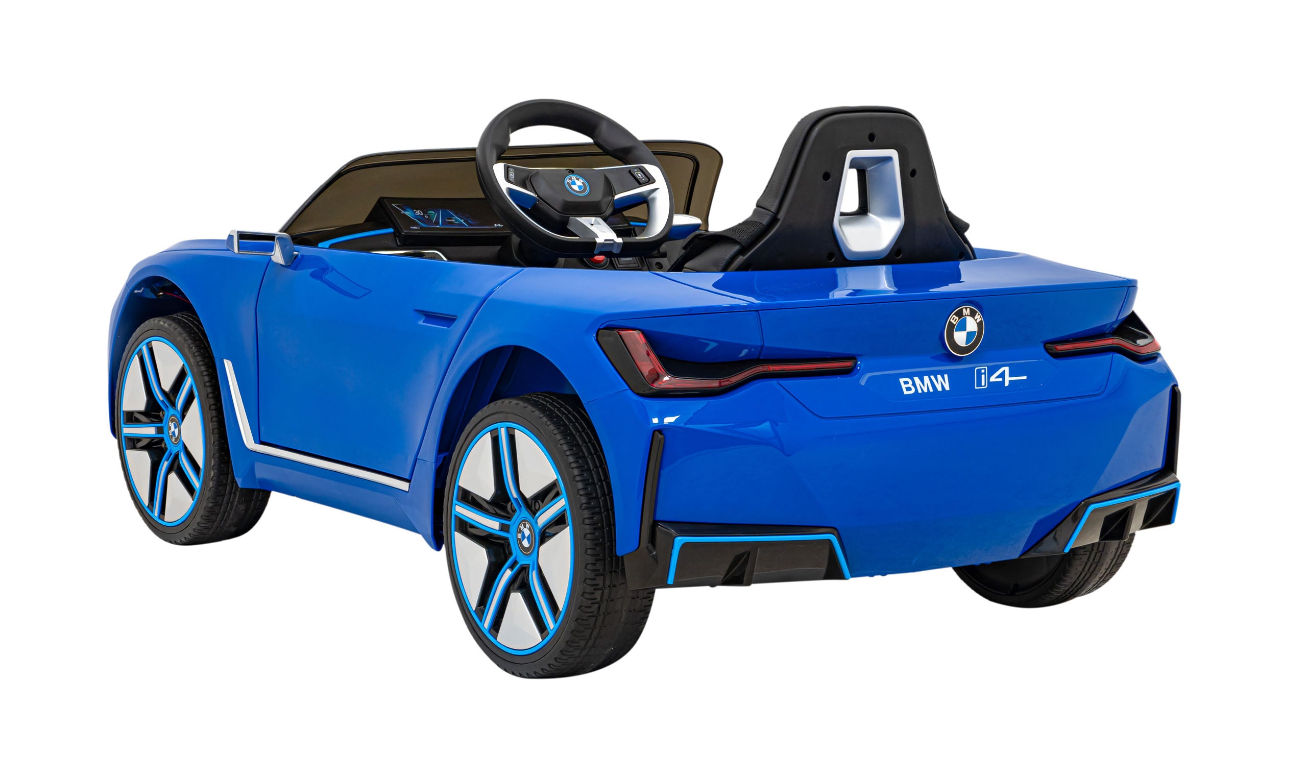 Licencirani auto na akumulator BMW I4 - plavi