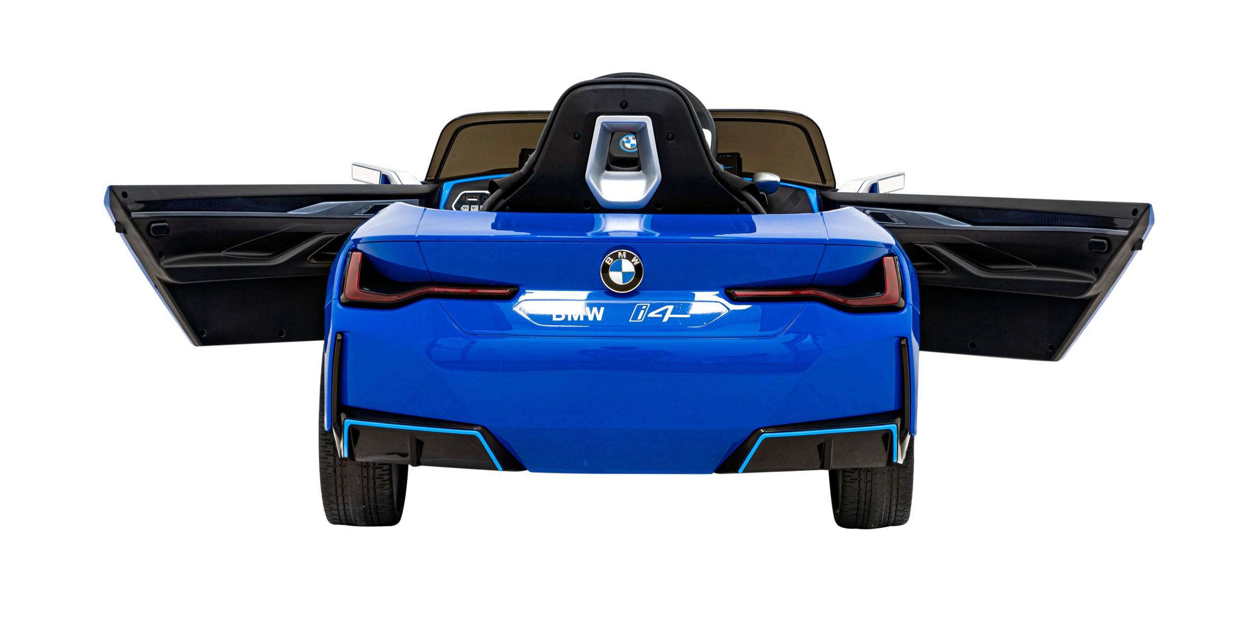 Licencirani auto na akumulator BMW I4 - plavi