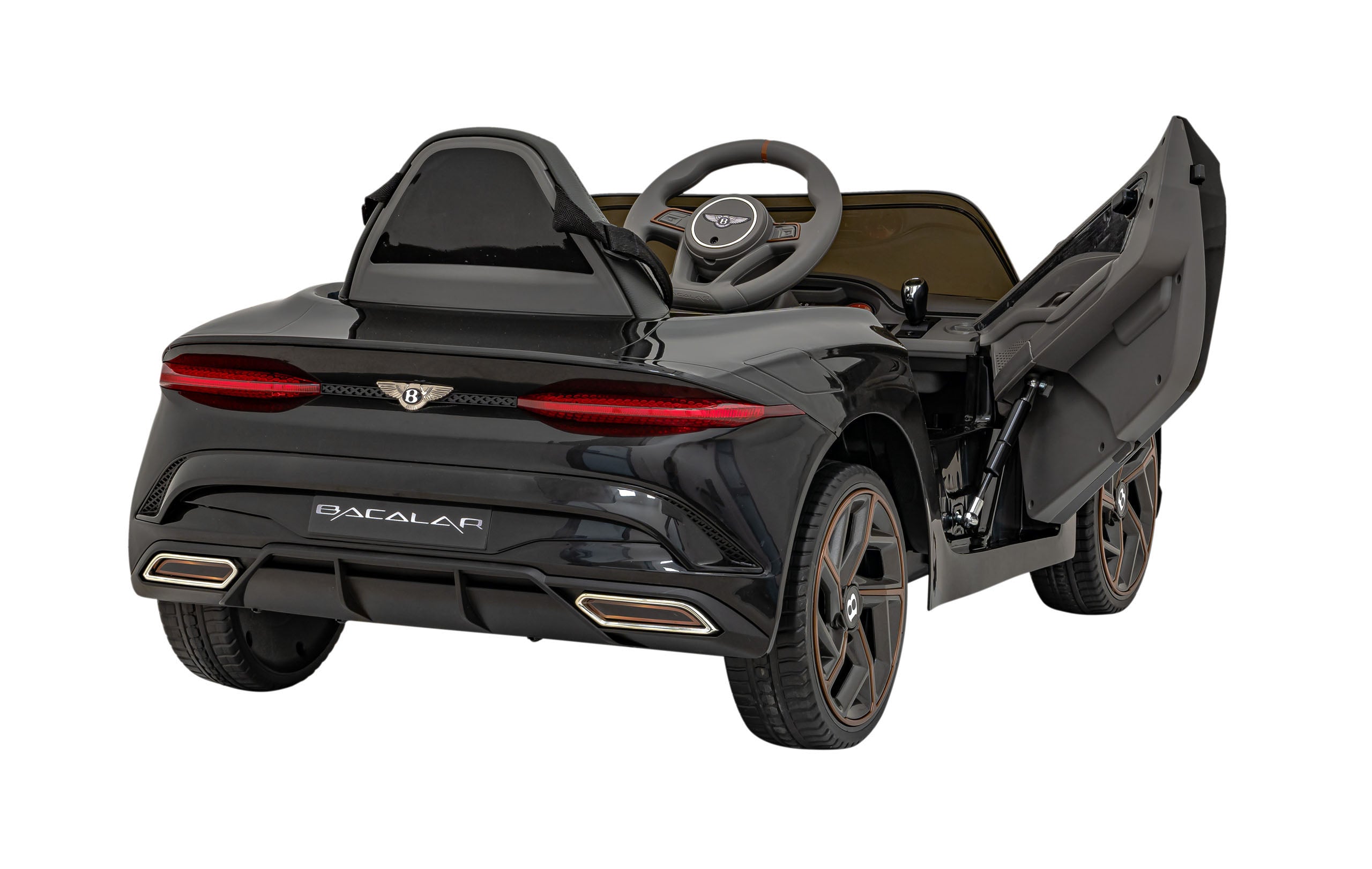 Licencirani auto na akumulator Bentley Bacalar - crni