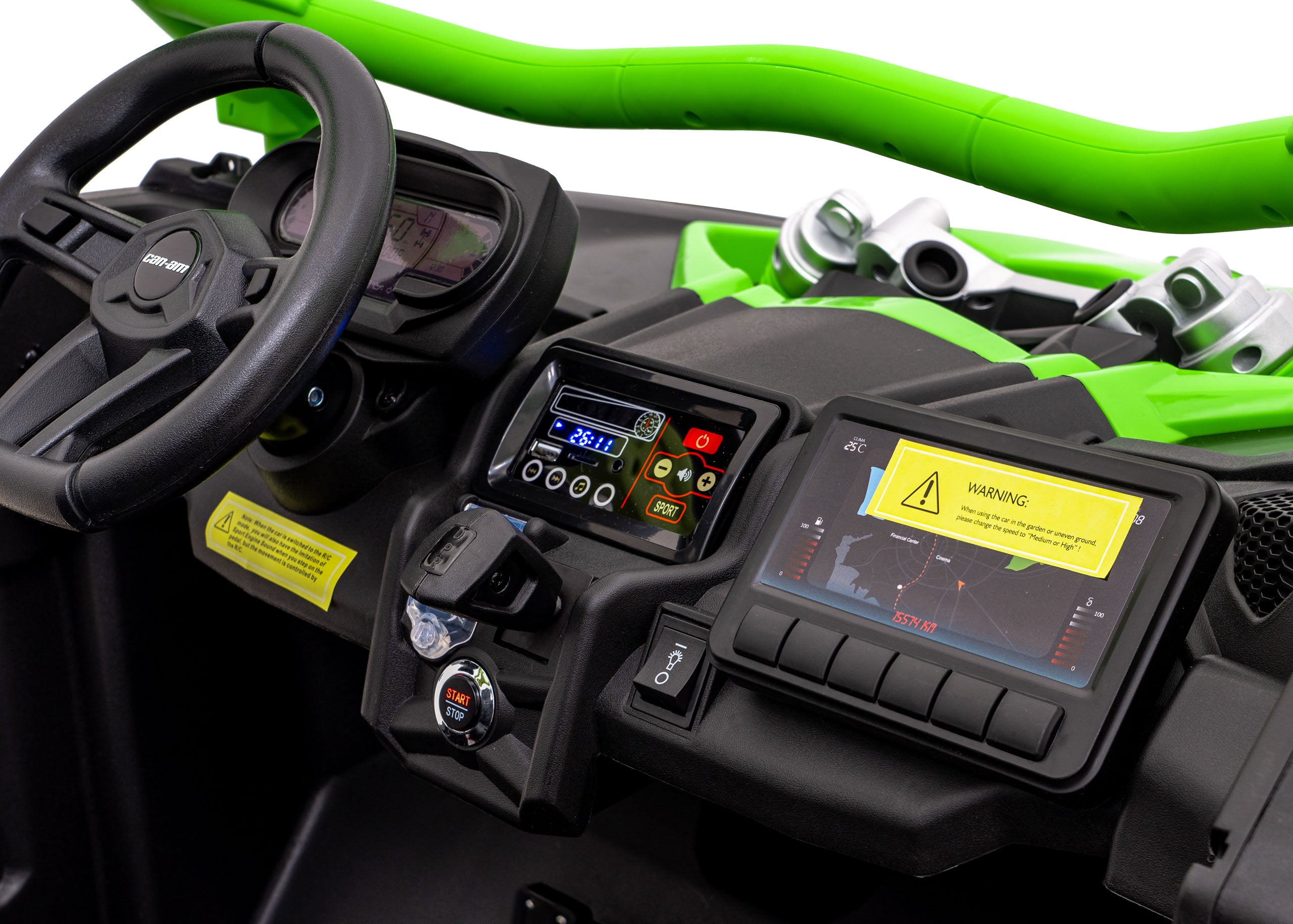 Buggy na akumulator Maverick Turbo RR 4x4 - DVOSJED - zeleni