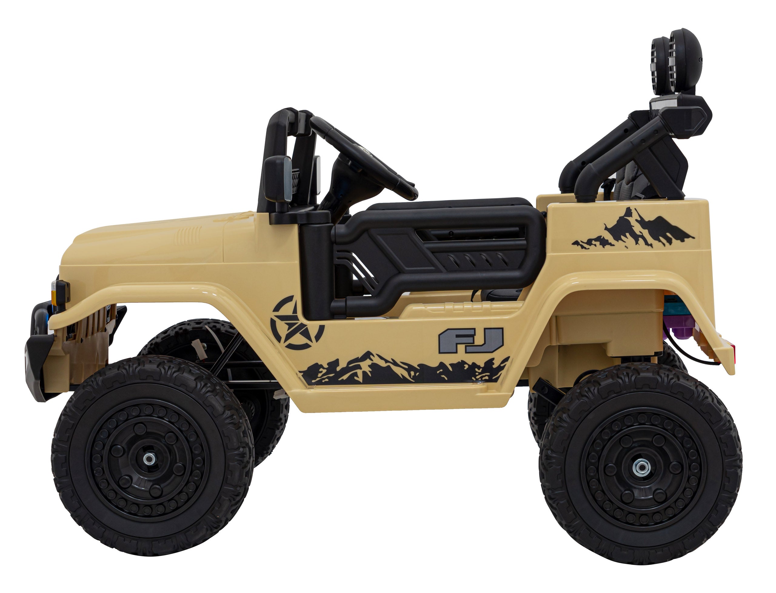 Licencirani auto na akumulator Toyota FJ Cruiser 4x4 - bež