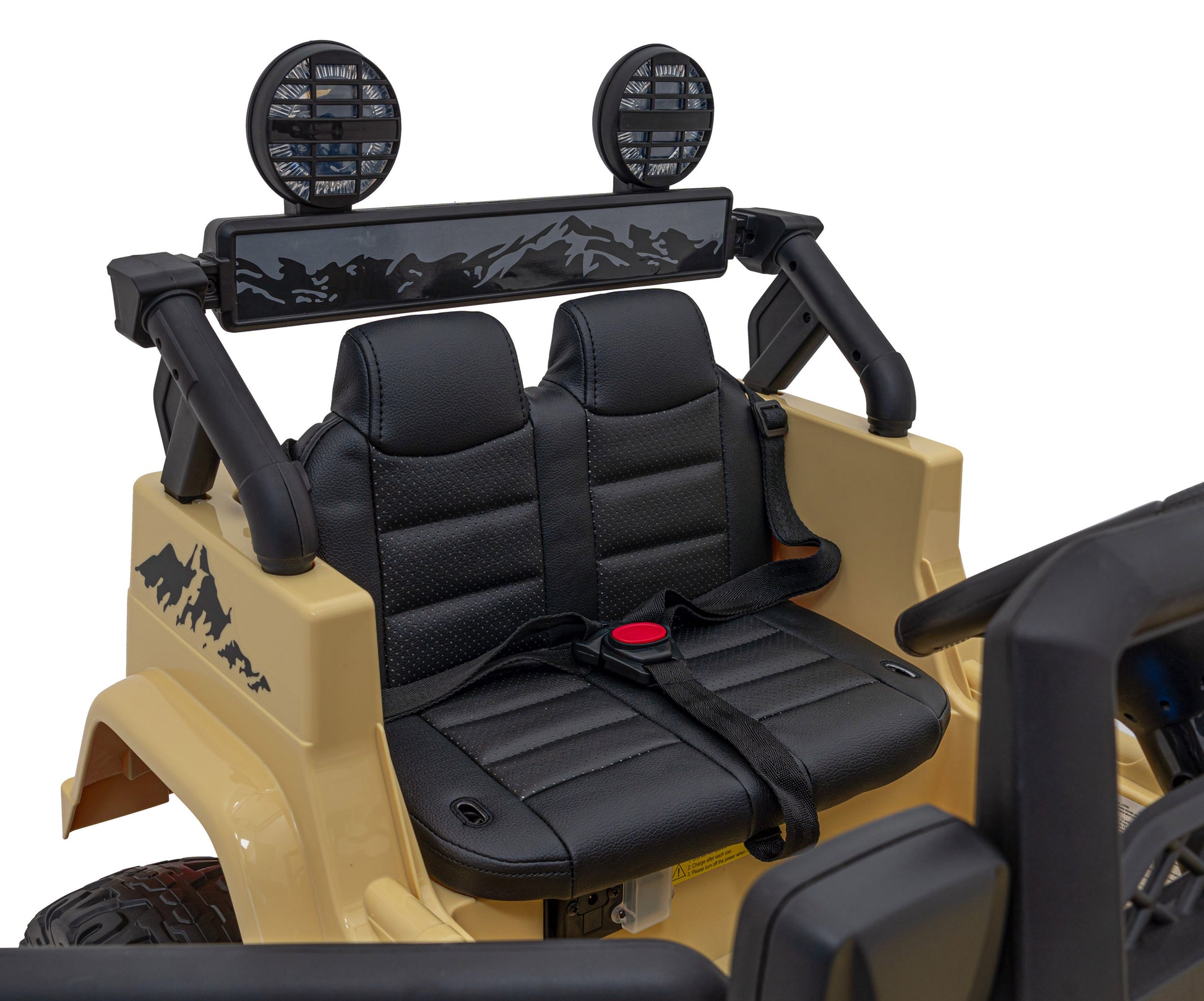Licencirani auto na akumulator Toyota FJ Cruiser 4x4 - bež