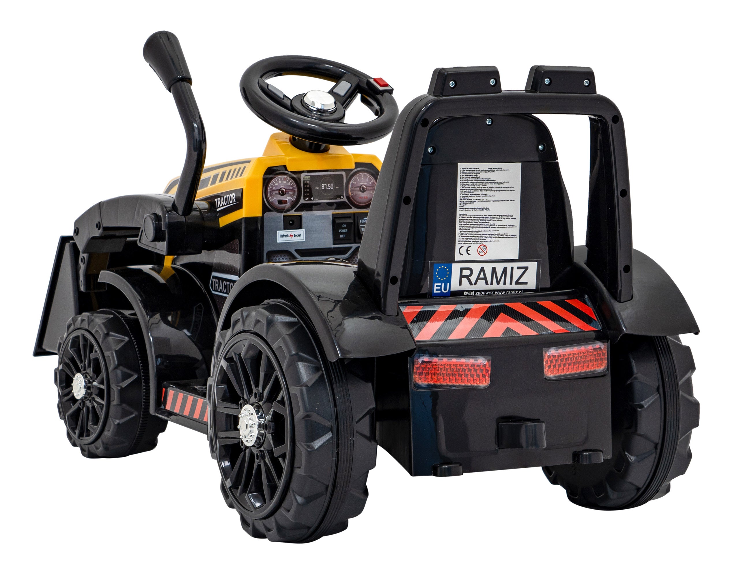 Traktor na akumulator G320 - žuti
