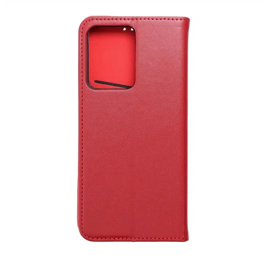 Kožené pouzdro SMART PRO pro XIAOMI Redmi NOTE 12 PRO 5G vínové