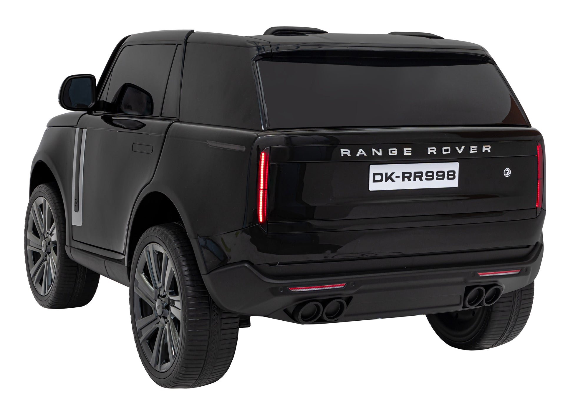 Licencirani auto na akumulator Range Rover SUV Lift 4x4 - DVOSJED - crni