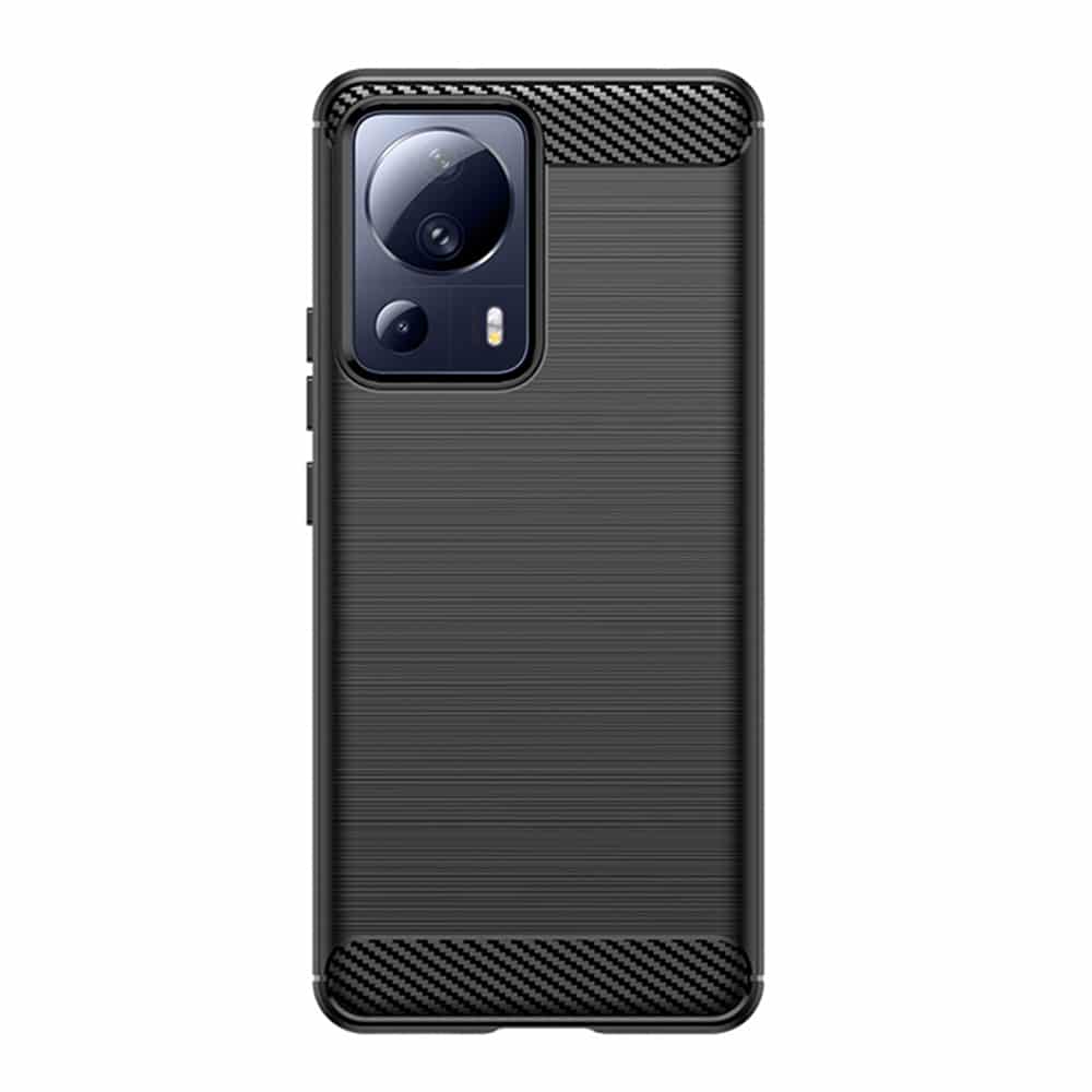 Techsuit Carbon Silicone kryt pro Xiaomi 13 Lite – černý