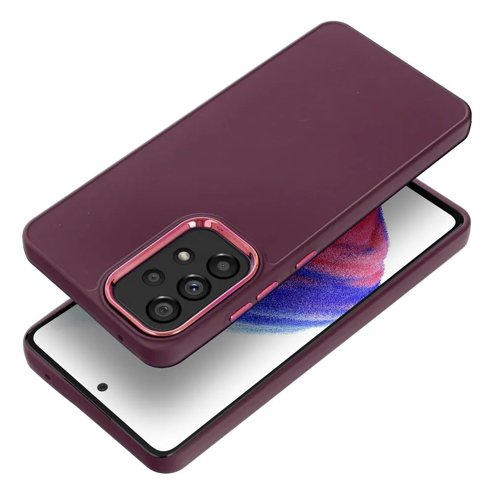 Rámeček FRAME pro SAMSUNG A52 5G / A52 LTE ( 4G ) / A52s 5G fialový