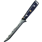Damaskasti kuhinjski nož YU-37414 - Boning / Plava KP37414