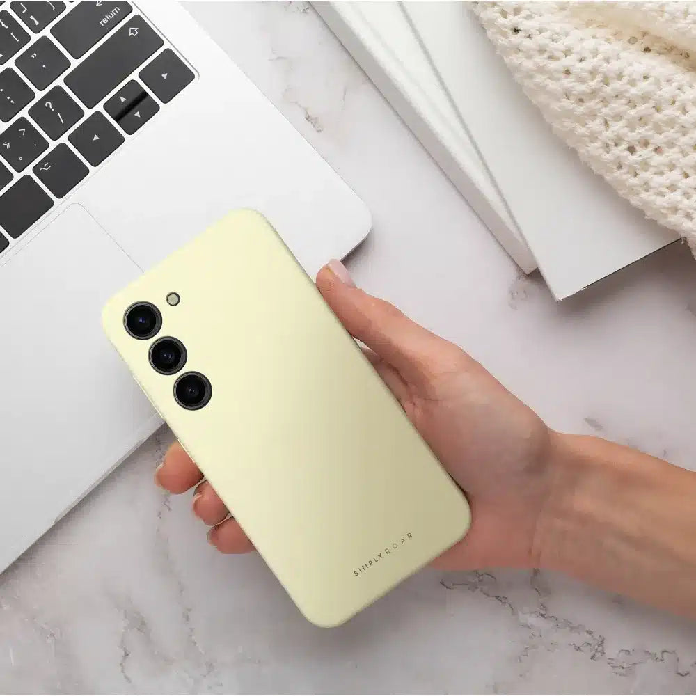 Roar Cloud-Skin pouzdro – pro Samsung Galaxy A54 5G světle žluté