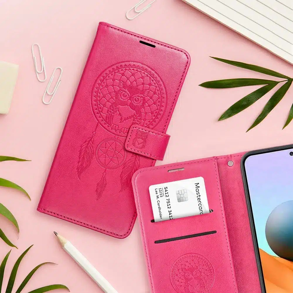 MEZZO Book case preklopna torbica za XIAOMI Redmi Note 12 5G dream catcher magenta