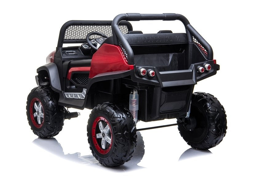 Licencirani auto na akumultor Mercedes Unimog 4x4 - crveni
