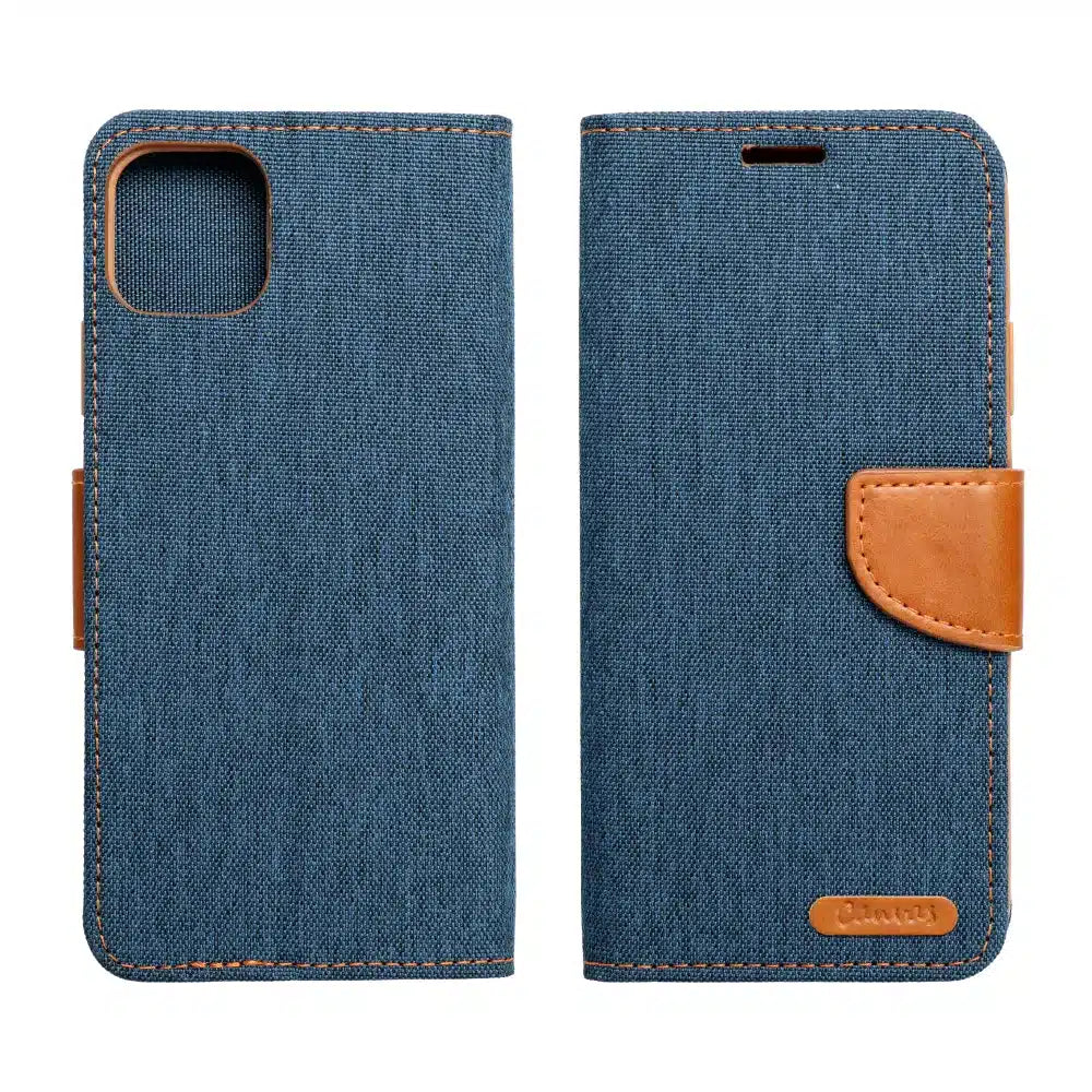 CANVAS Book case preklopna futrola za XIAOMI Redmi 12 4G / 12 5G navy plava