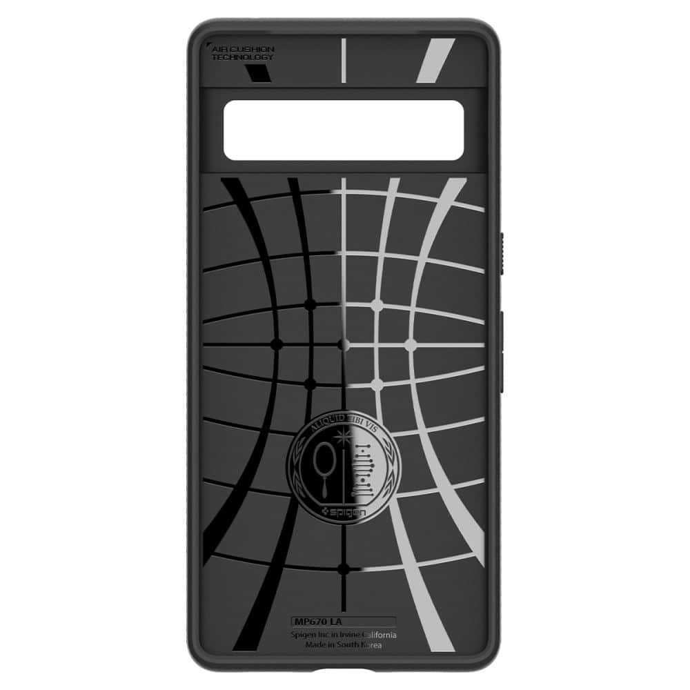 SPIGEN LIQUID AIR POUZDRO PRO GOOGLE PIXEL 7 PRO - MATNÁ ČERNÁ
