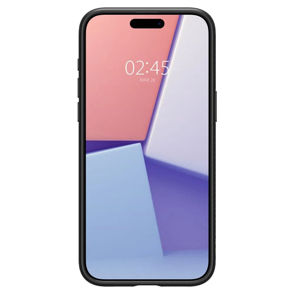 SPIGEN Liquid Air kryt pro IPHONE 15 PRO matný černý