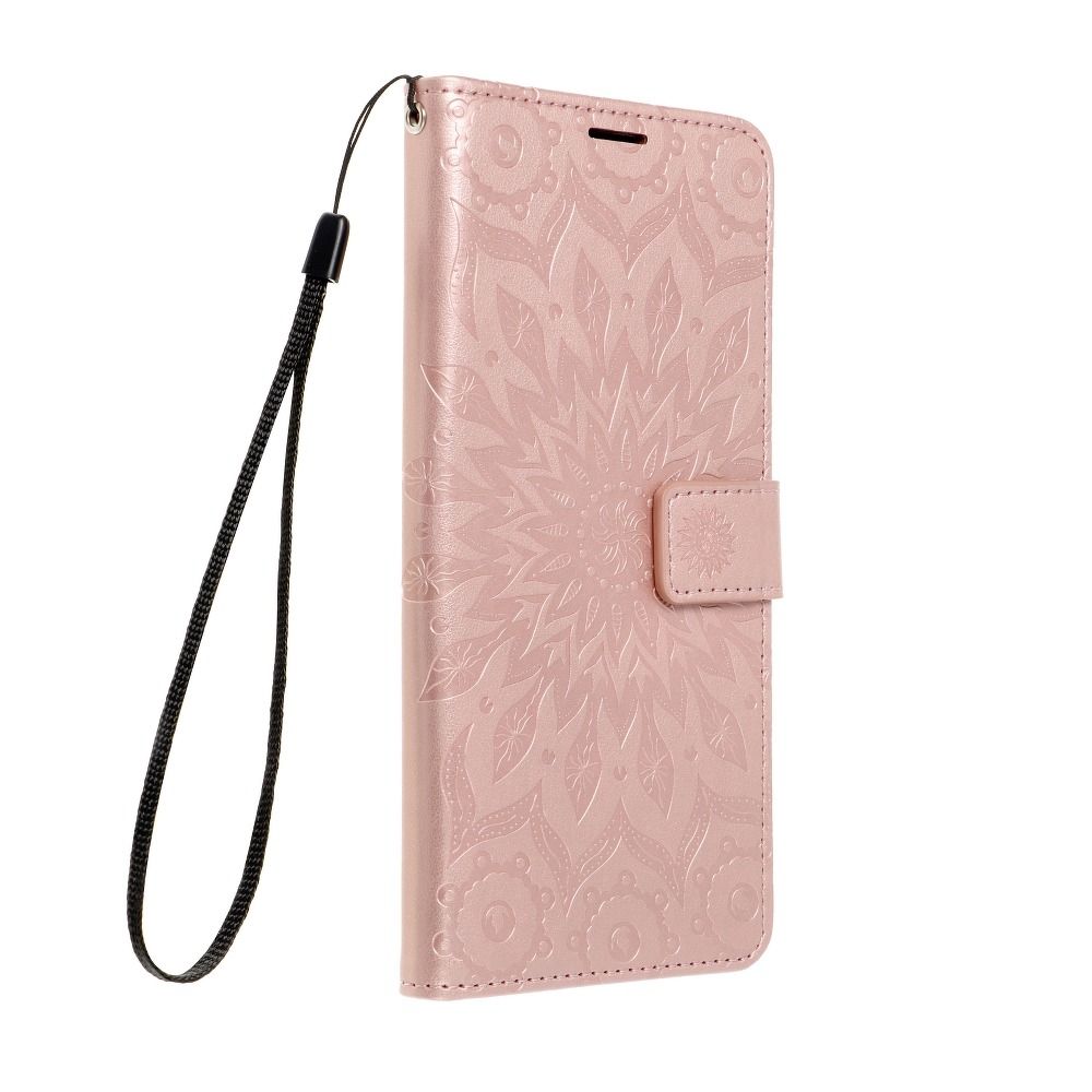 Forcell MEZZO Book pouzdro na SAMSUNG GALAXY A13 5G / A04S mandala rose gold