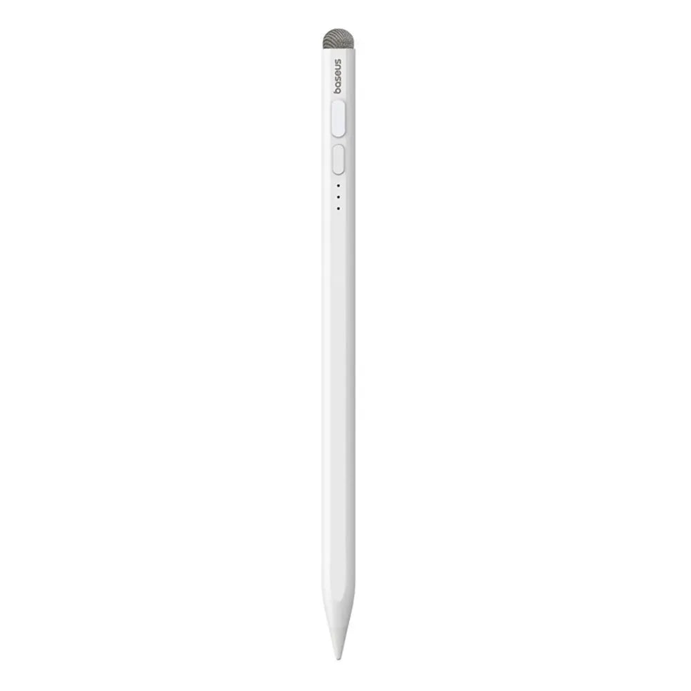 BASEUS kapacitivna Stylus Writing LED olovka (aktivna/pasivna verzija + Type C na Type C kabel) 130 mAh bijela