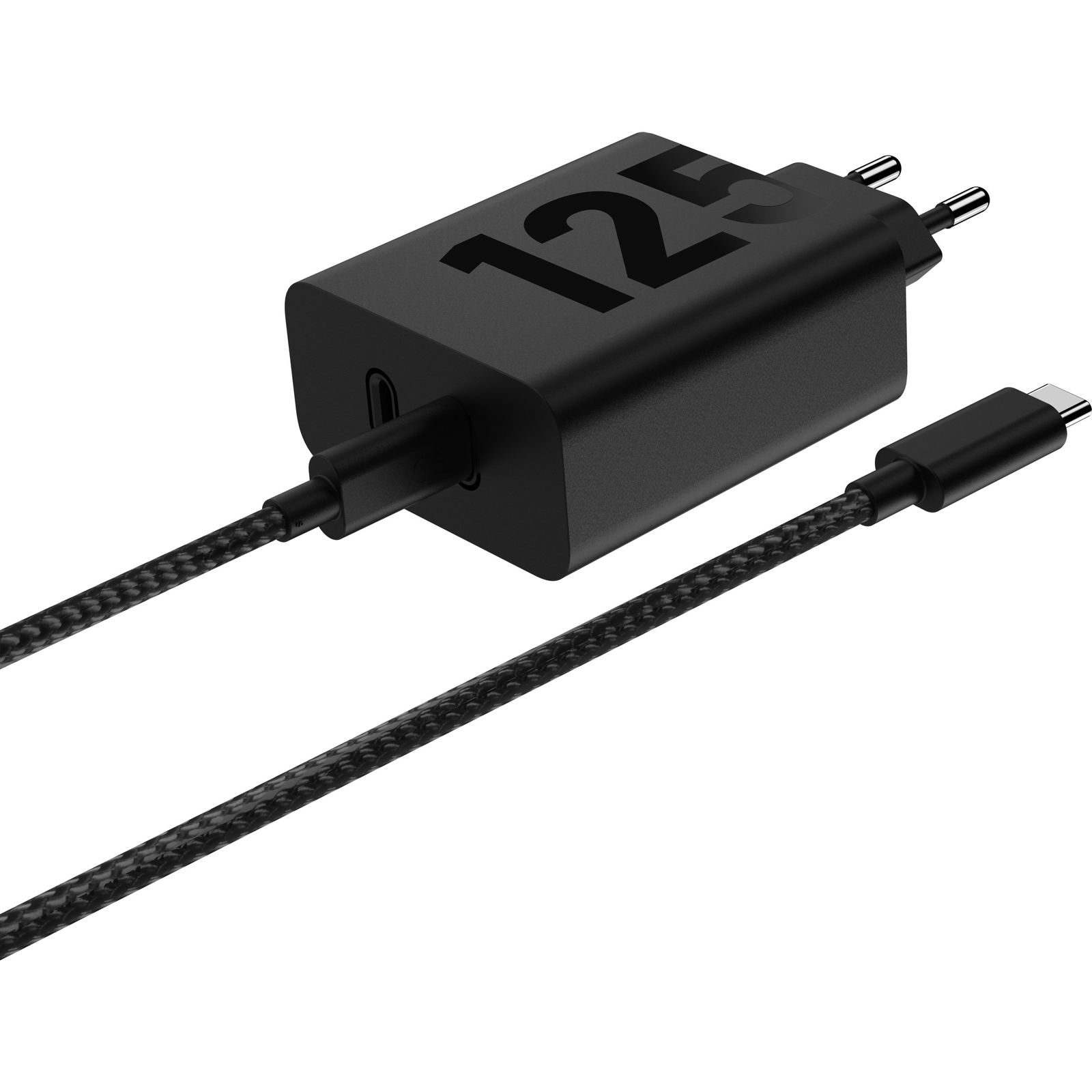 Motorola TurboPower 125W Duo Charger Univerzalno Crno AC Brzo punjenje U zatvorenom