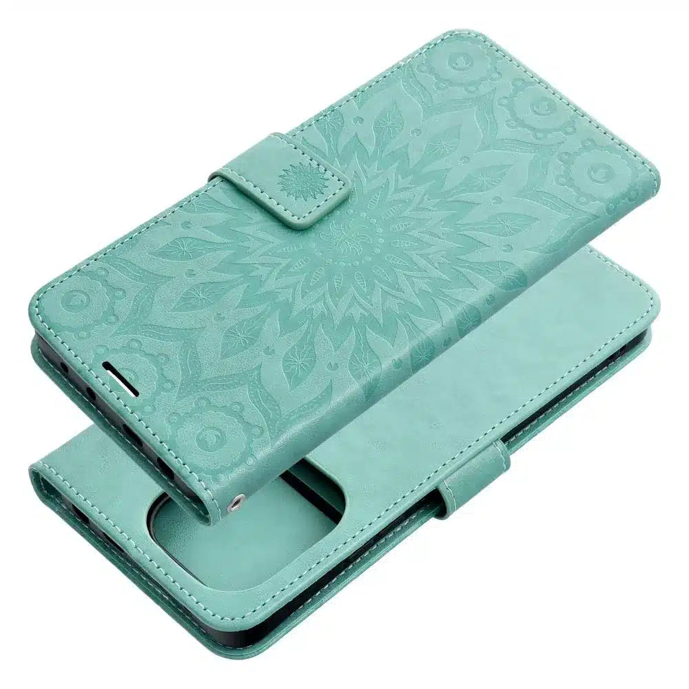 MEZZO Book case preklopna torbica za XIAOMI Redmi NOTE 13 4G mandala green