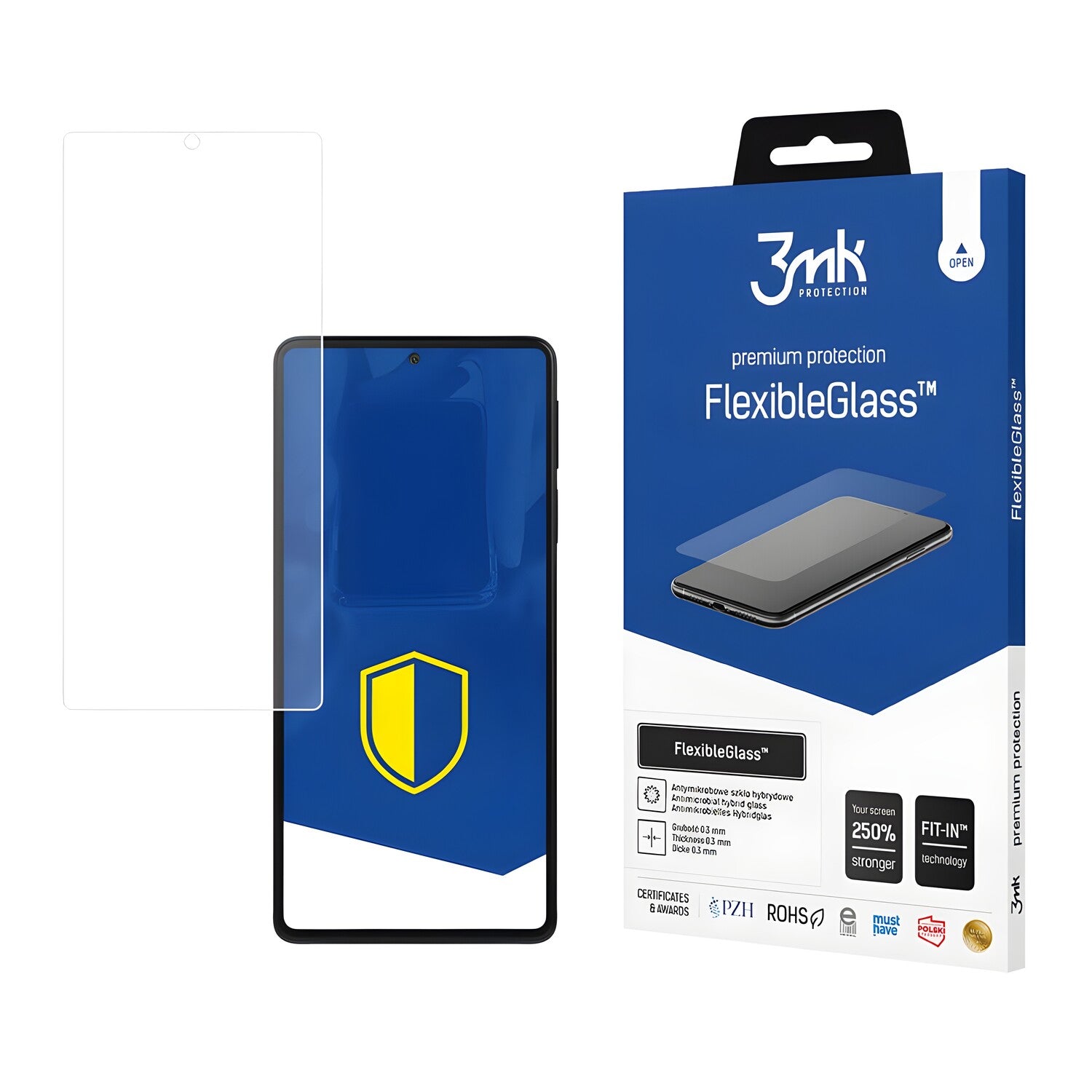 Zaštitno hibridno staklo 3mk FlexibleGlass za Motorola Edge 30 - Prozirna KP20431