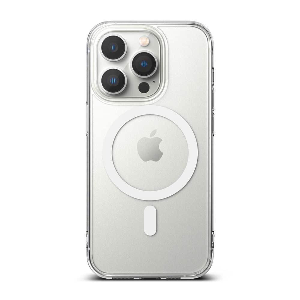 RINGKE FUSION MAGNETIC MAGSAFE POUZDRO PRO IPHONE 14 PRO MAX MATNÉ PRŮHLEDNÉ