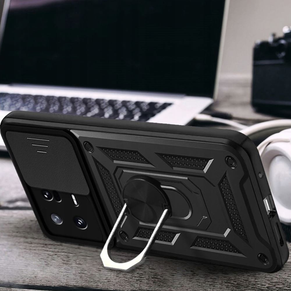 Techsuit - ochranný kryt série CamShield pro Xiaomi 13 - černý