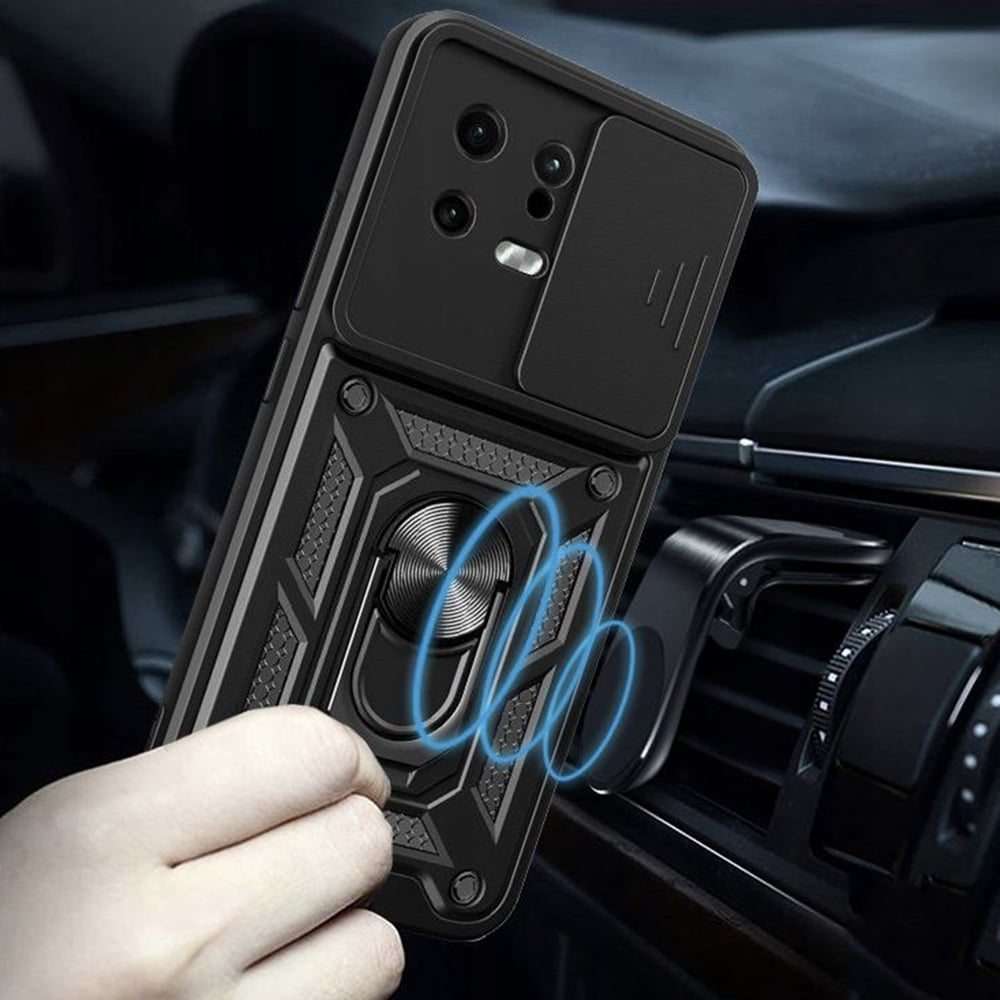 Techsuit - ochranný kryt série CamShield pro Xiaomi 13 - černý