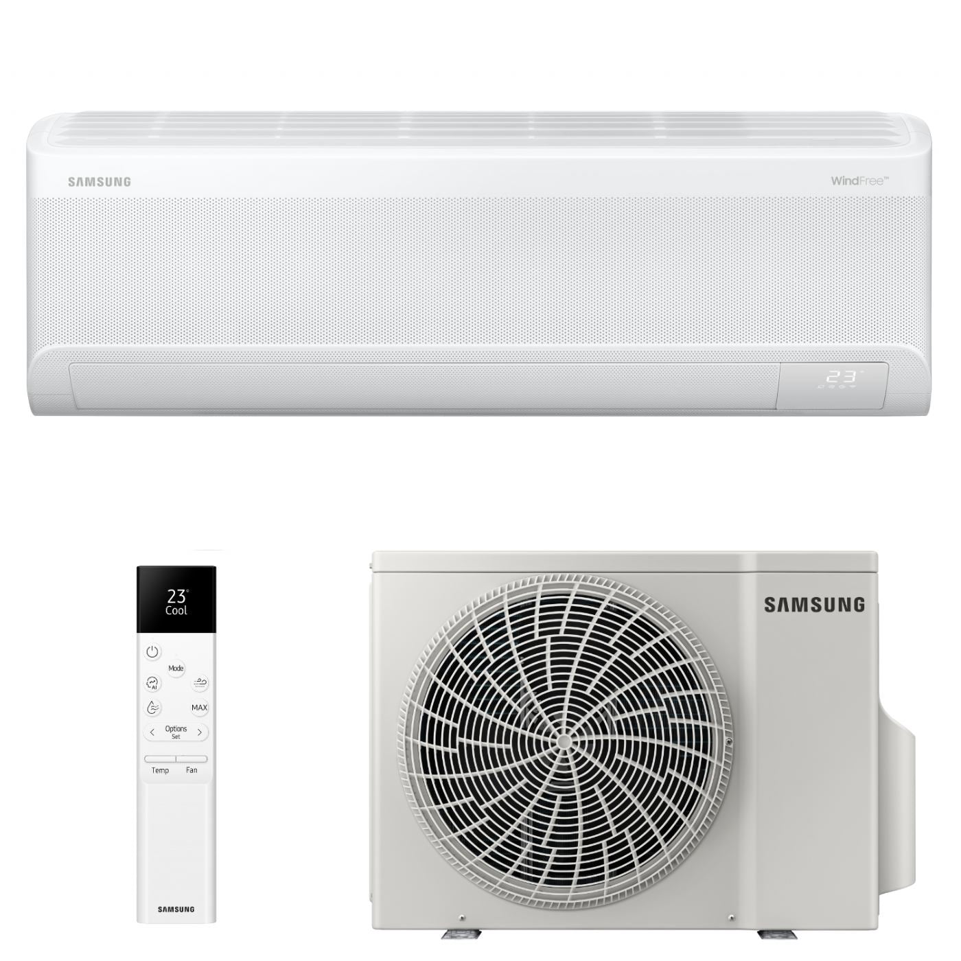 SAMSUNG KLIMA UREĐAJ 5kW AR60F18C1AWN - COMFORT, za prostor do 50m2, A++ energetska klasa