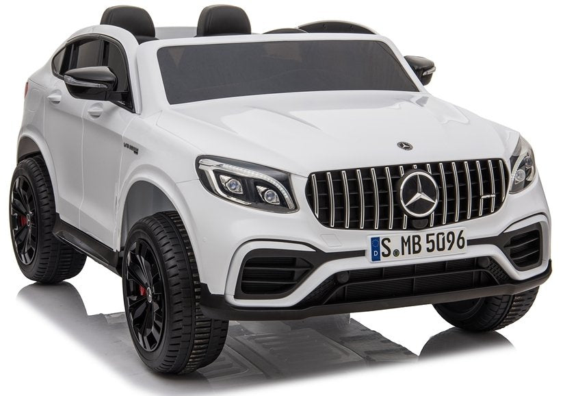 Licencirani auto na akumulator Mercedes GLC 63S QLS 4×4 – dvosjed – bijeli