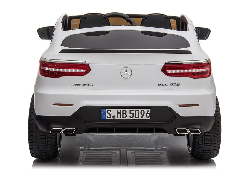 Licencirani auto na akumulator Mercedes GLC 63S QLS 4×4 – dvosjed – bijeli