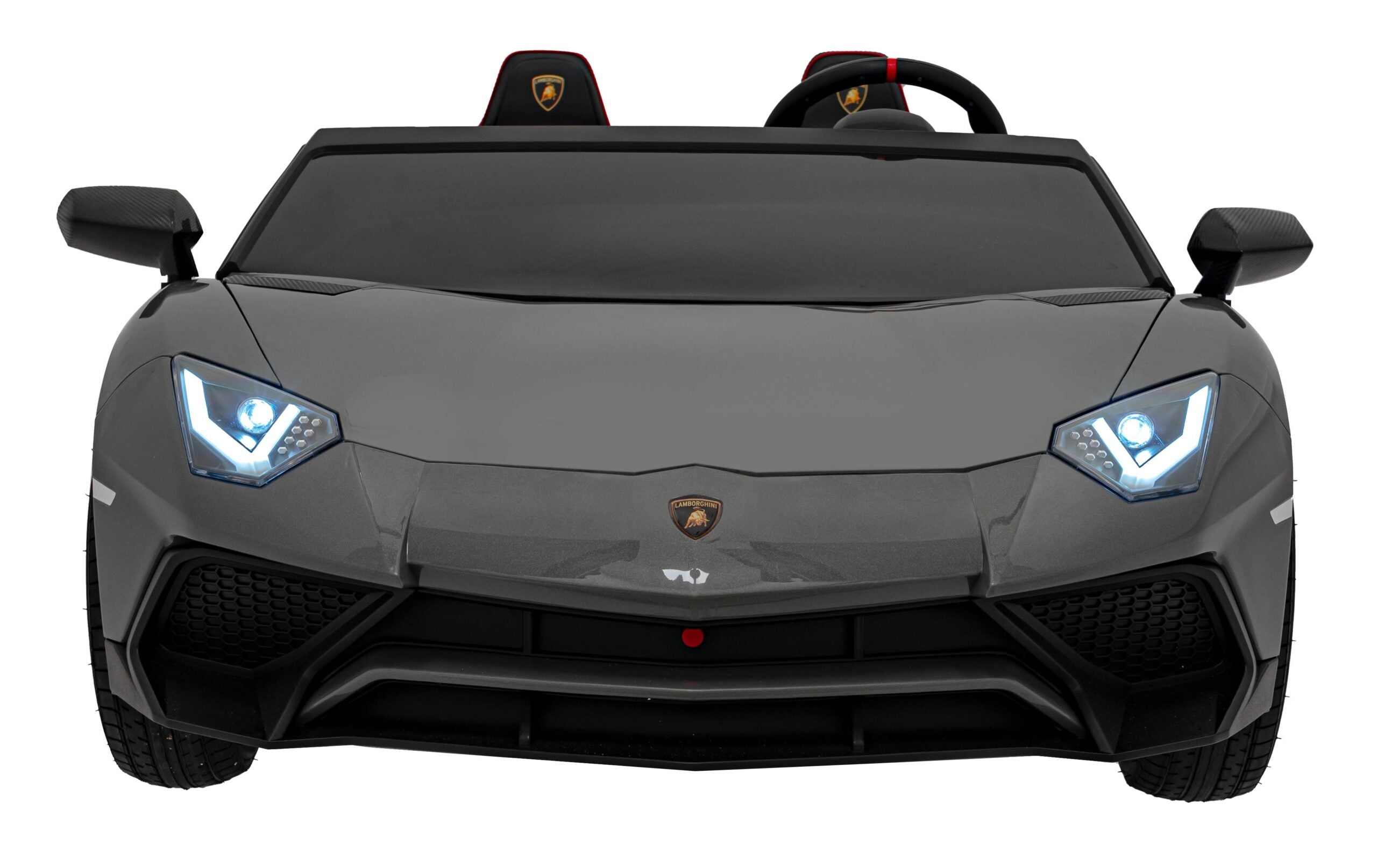 Licencirani auto na akumulator Lamborghini Aventador SV STRONG - dvosjed - sivi