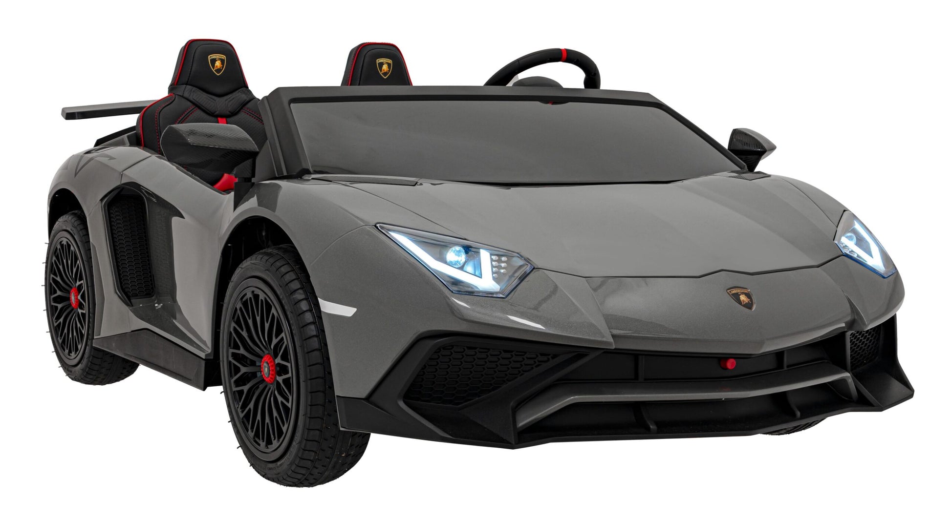 Licencirani auto na akumulator Lamborghini Aventador SV STRONG - dvosjed - sivi